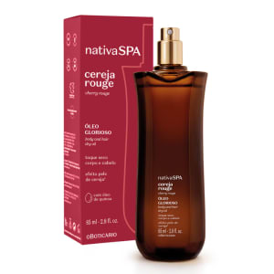 Óleo Multifuncional Glorioso Nativa Spa Cereja Rouge 85ml