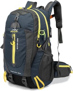 Internacional | Mochila De Viagem 40L Resistente à água Para Acampamento, Trekking...