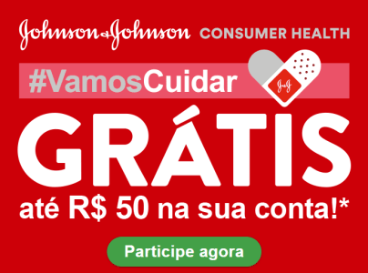 Compre Produtos Johnson&Johnson e Receba o Dinheiro de Volta!