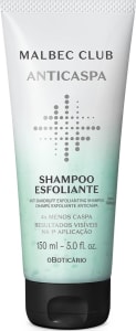 Shampoo Esfoliante Malbec Club Anticaspa 150ml