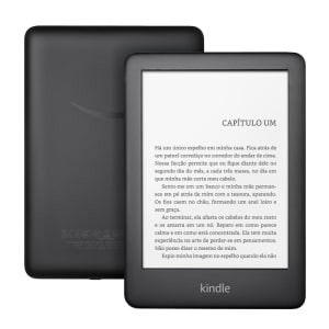 E-reader Amazon Kindle 10ª Geração Preto Tela de 6" Wi-Fi 8GB de Memória Iluminação Embutida