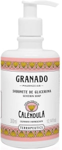 Sabonete Líquido Terrapeutics Calêndula Granado Rosa Claro 300ml