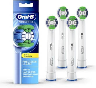 Oral-B Refis PRO SERIES Advanced Clean 2 Unidades​, para Escova de Dentes Elétrica Oral-B, 100% mais remoção de placa