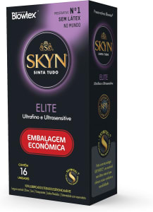 SKYN Preservativo Elite Com 16 Unidades