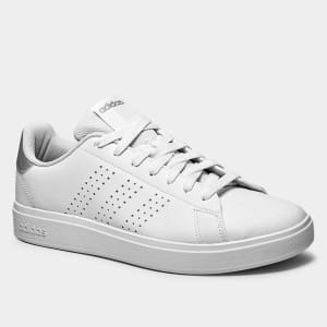 Tênis Adidas Advantage Base 2.0 Feminino, Tamanhos 34 ao 39 (Branco)