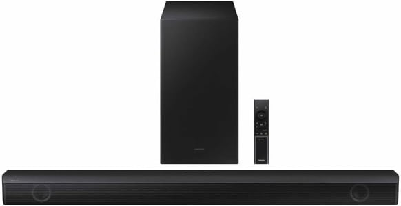 Soundbar Samsung com 2.1 Canais Bluetooth e Subwoofer sem Fio - HW-B550