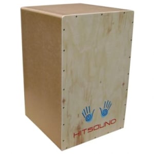 Cajon Acústico Corpo Reto Tradicional,Corpo MDF e Frente Compensado Amapá Belém, Acompanha Esteira de Regulagem Hit Soundscódigo do produto: 1046943