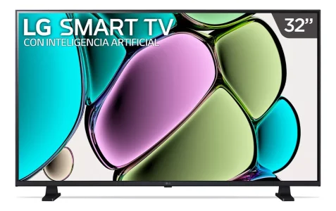 Smart TV 32 com Thinq Ai 32lr650bpsa Tela LG  