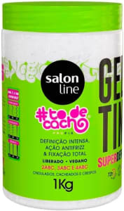 Salon Line, Gelatina Capilar, ToDeCacho, Super Definição, Vegano - Cabelos Ondulados, Cacheados E Crespos, 1 Kg