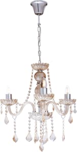 Startec 140240002, Lustre Nice 3, Champagne Bivolt