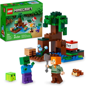 Lego Minecraft A Aventura no Pântano 21240 - 65 Peças