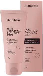 Hidrabene Creme Antipoluição Anti-Aging Facial - 60 g