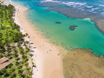 Pacote Península de Maraú - 2021 Aéreo + Hotel c/ Café da Manhã + Opção de Transfer 