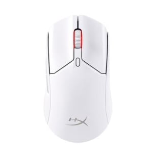 Mouse Gamer HyperX Pulsefire Haste 2 RGB 26000DPI 6 Botões Wireless Branco - 6N0A9AA