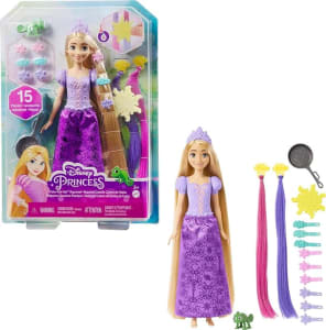 Disney Princesa Boneca Rapunzel Cabelo de Contos de Fadas