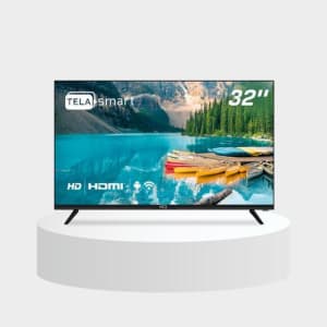 Smart TV LED 32" HQ HD com Conversor Digital Externo 3 HDMI 2 USB WI-FI Android 11 Design Slim - Smart TV - Magazine