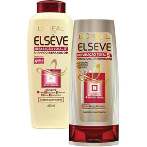 Kit Shampoo Elseve Reparação Total 5  LOreal Paris + Condicionador Elseve Reparação Total 5 200ml  LOreal Paris