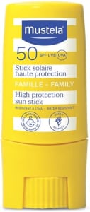 Mustela BR Mustela Protetor Solar Stick Fps 50 9Ml - Filtro Solar Facial Bastão - Alta Proteção Contra Raios Uva E Uvb Para Bebês Crianças E Adultos -