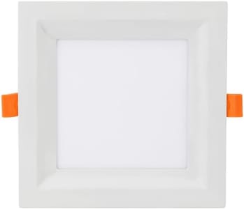 Painel Led Lux Recuado Quadrado Potência 12w Taschibra Branco