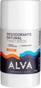 Desodorante Natural Twist Citrus 55g - Alva