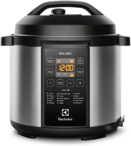 Panela de pressão Elétrica, PCC20, 6L, Preto, 220v, Electrolux