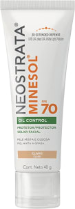 Protetor Solar Facial Neostrata Minesol Oil Control Claro FPS 70 - 40g