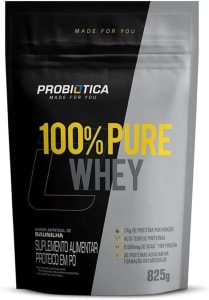 100% Pure Whey Refil (825G) - Sabor Baunilha, Probiótica