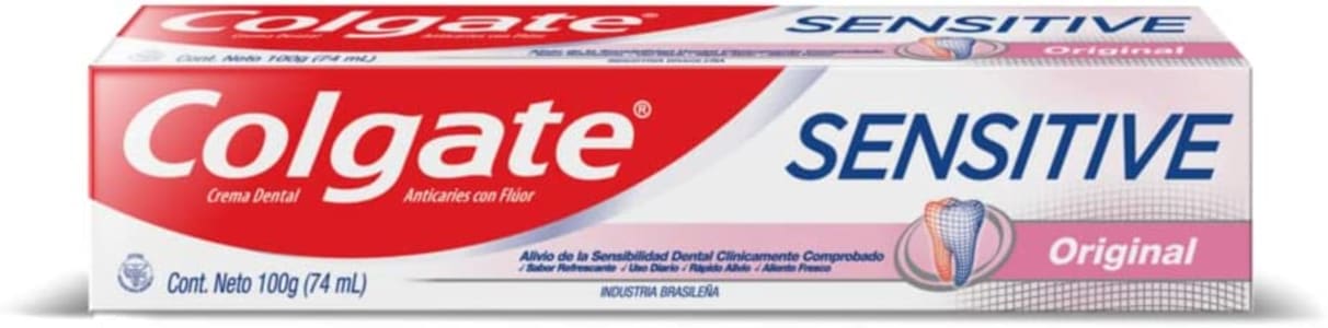 2 Unidades Creme Dental Colgate Sensitive Original 100g