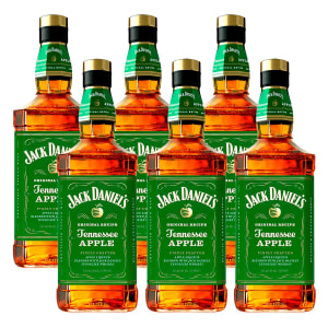 Whisky Jack Daniel's Americano 5 Anos Apple 1L 6 Unidades