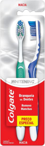 Colgate Escova Dental Whitening 2Unid Promo Leve 2 Pague 1