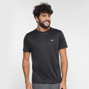 Camiseta Mizuno Energy Masculina - Preto