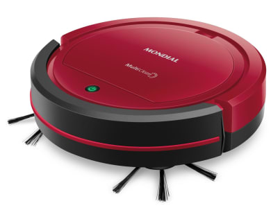 Aspirador de Po Robô Multi Clean Mondial RB-09, 30W, Bivolt (Vermelho/Preto)