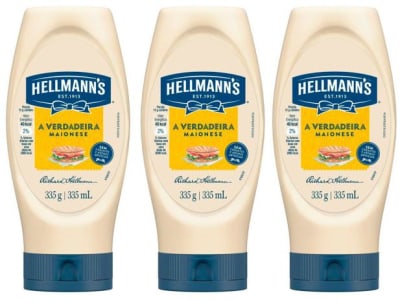 Kit Maionese Tradicional Hellmanns 335g - 3 Unidades - Magazine Ofertaesperta