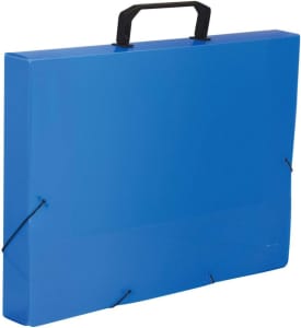 DAC, Maleta Polipropileno Oficio 702PP-AZ, Azul, 260 Mm X 360 Mm, Unitario