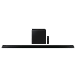 Soundbar Samsung Ultra Slim Design Bluetooth Wireless Dolby Atmos Sincronia Sonora Alexa integrado 3.1.2 Canais - HW-S80