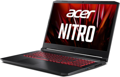 Notebook Acer Nitro 5 AN517-54-765V 17,3" LED FHD IPS 144Hz, Intel Core i7-11600H, GeForce NVIDIA RTX 3050 4 GB GDDR6, 16GB RAM DDR4, SSD M.2 512 GB