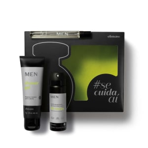 Kit Presente MEN: Desodorante Colônia 10ml + Shower Gel 2 em 1 75g + Antitranspirante Aerossol 31g