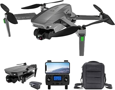  Qmint Beast SG907 MAX 4K Câmera GPS Drone 5G WiFi com 3 eixos Gimbal ESC 25 Minutes Flight Profesional RC Quadcopter Drone (Bolsa Portátil (SG907MAX 