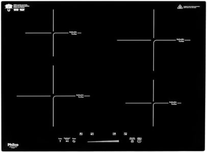 Cooktop de Indução Philco 4 queimadores PCT40P 220V