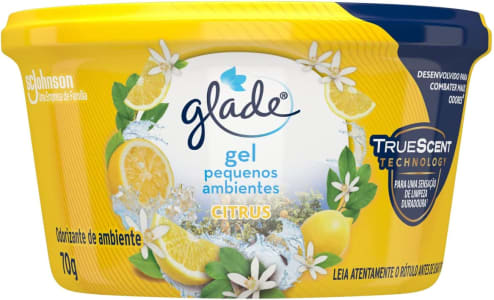 Desodorizador Gel Pequenos Ambientes Citrus 70g - Glade