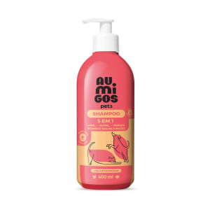 Shampoo 5 em 1 Au.Migos Pets 400ml