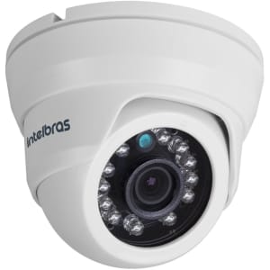 Câmera Dome Intelbras 3,6mm HD 720p Alcance IR 20M 900 Linhas Branca - VMD 1010 IR G4 4562052