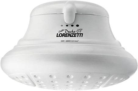 Bella Ducha 4T 127V 5500W, Lorenzetti, 7531200, Branco, Pequeno