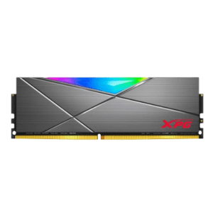 Memória RAM XPG Spectrix D50 RGB 8GB 3200MHz DDR4 CL16 Cinza - AX4U32008G16A-ST50