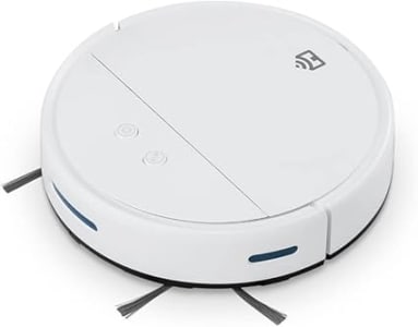 Smart Robô Aspirador Wi-Fi PRA100 Positivo Casa Inteligente, 3 em 1, Varre, Aspira e Passa Pano, Retorna para Base, Controle por Comando de voz ou pelo App, Bivolt – Compatível com Alexa