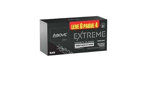 Above - Sabonete Above 75G Men Extreme Black