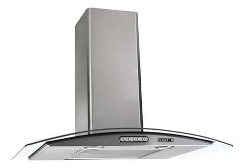 Coifa De Parede Depurador Vidro Curvo Inox 70cm 127v Fogatti