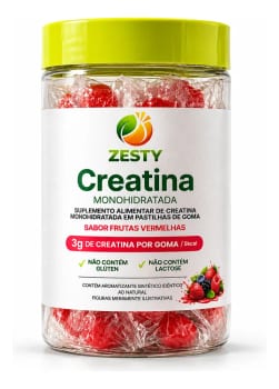 Creatina Gummy Zero Açúcar Zesty - 30 Porções