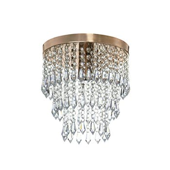 Lustre De Cristal Acrilico Manucrillic Cobre Maravilhoso