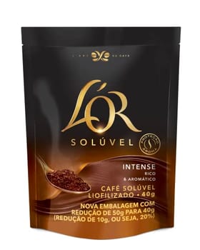 L'OR Café Solúvel Intense Stand Up Pouch 40G